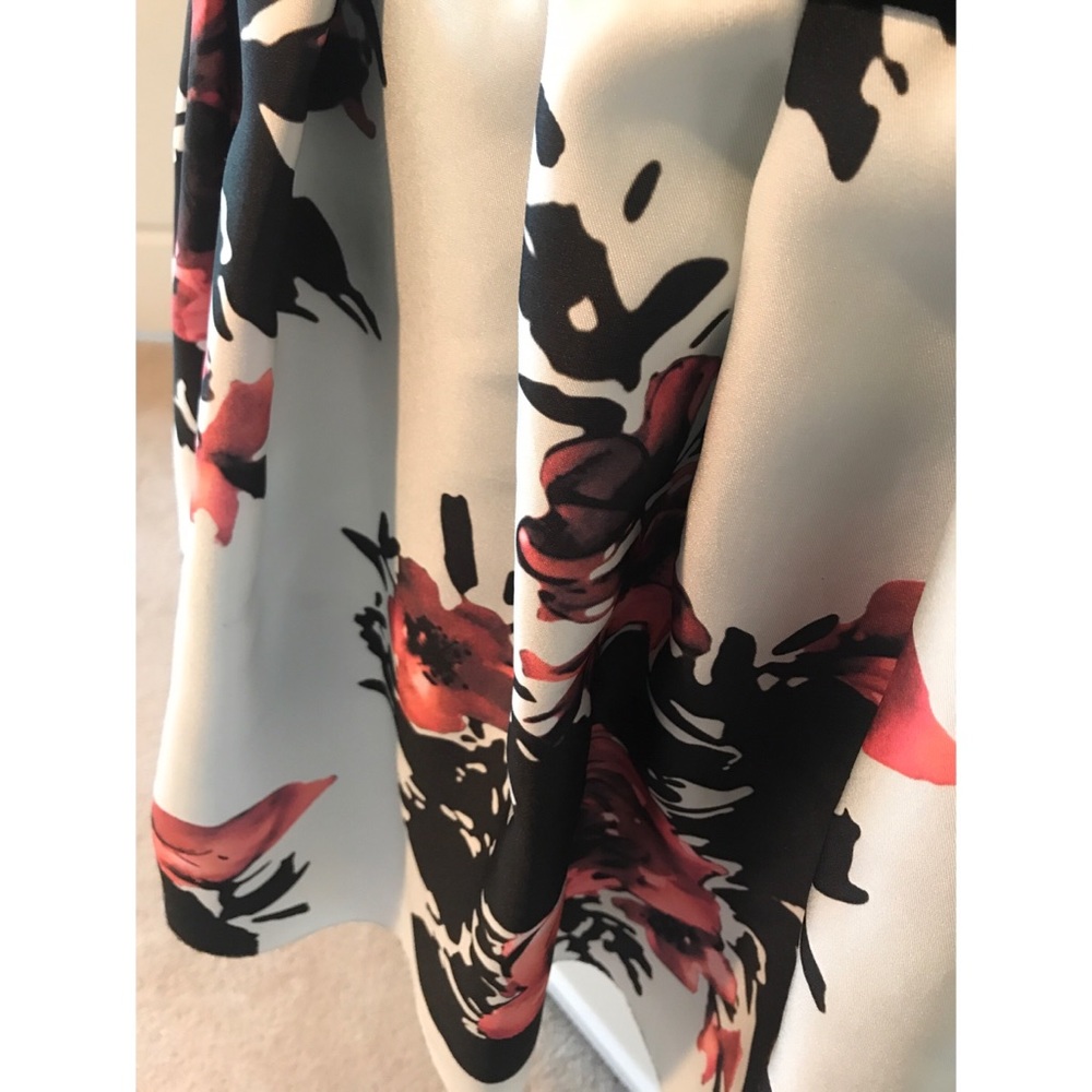 NWT Betsy &Adam Off-The-Shoulder Fit & Flare Dress - Picture 5 of 7